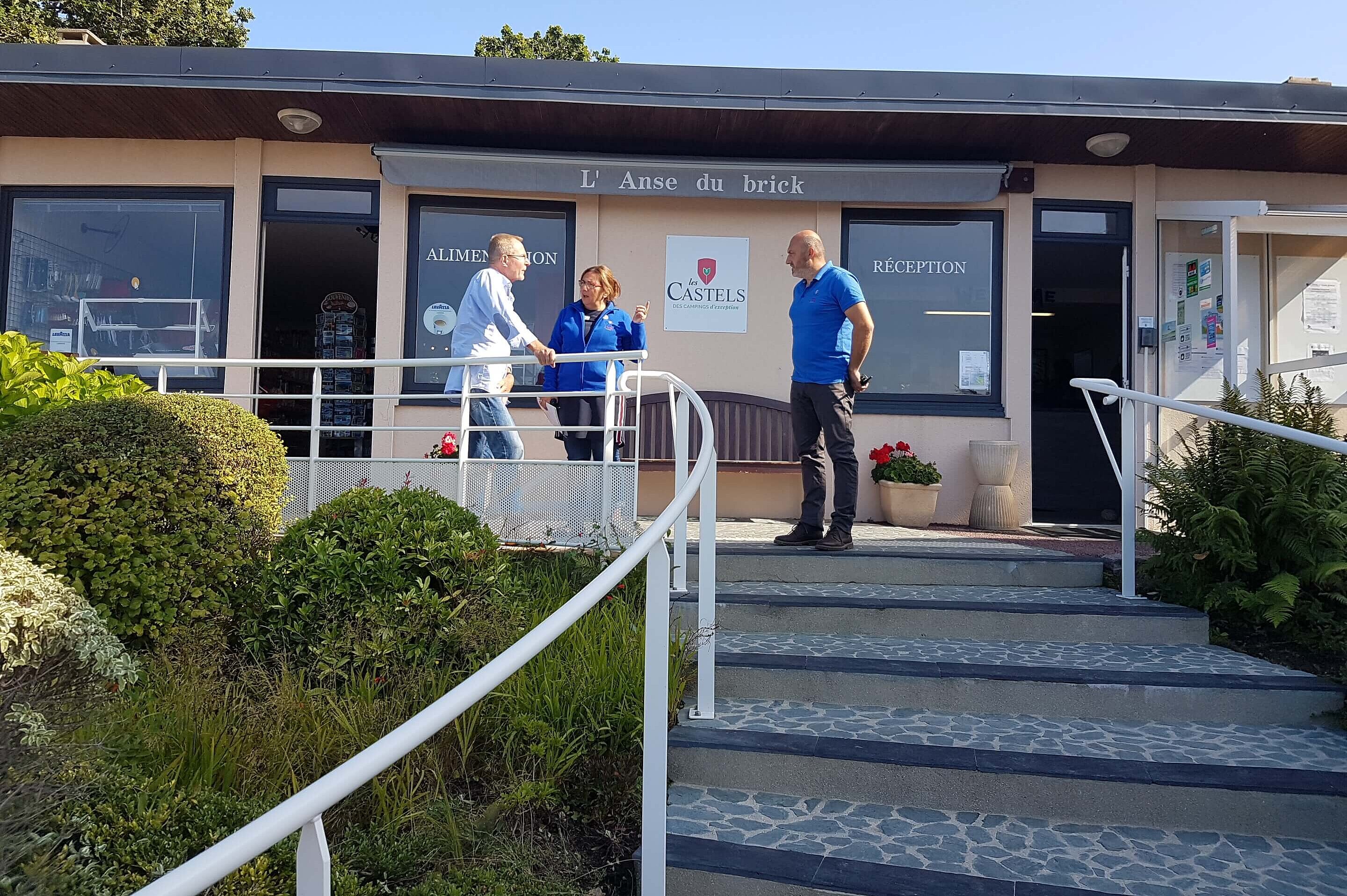 Campsite presentation: Camping de L'Anse du Brick