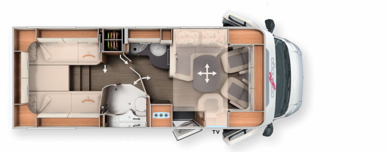 c-tourer T - Grundrisse & technische Daten