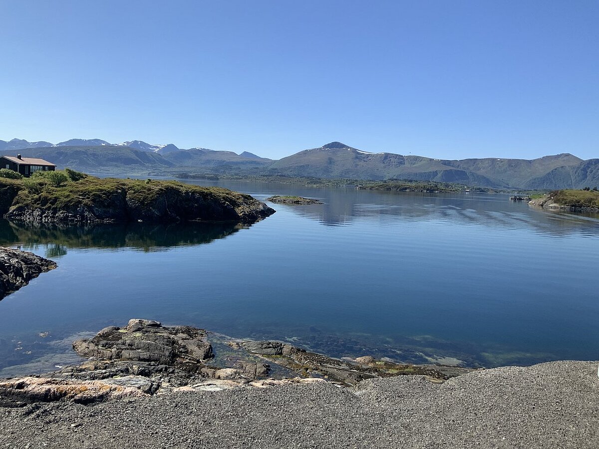 Ansicht eines Sees in Norwegen