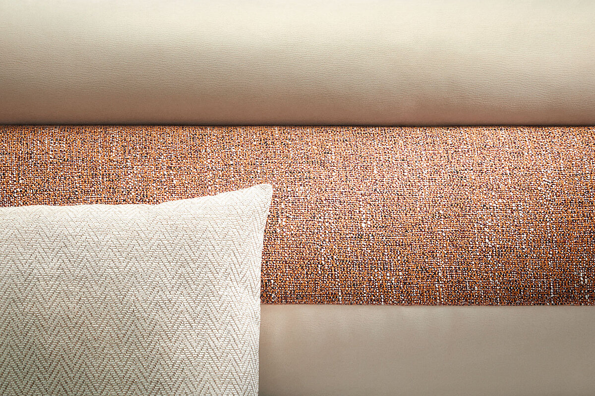 Nahaufnahme der Wohnwelt "Rom" im Wohnmobil